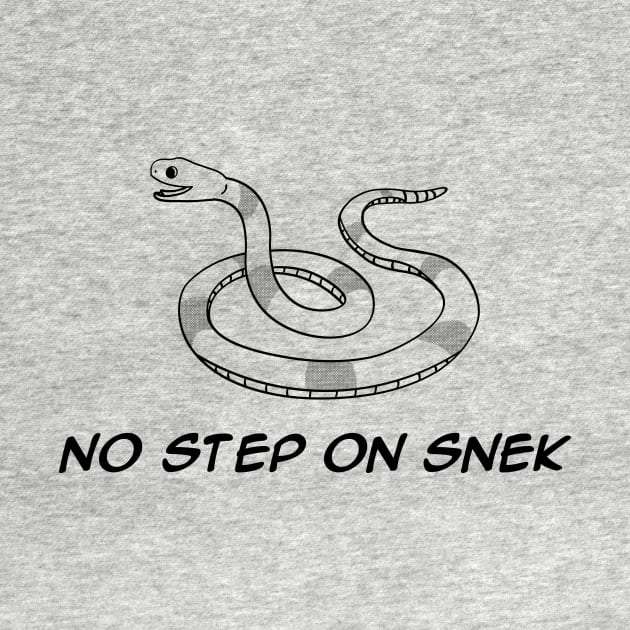 No Step on Snek T-Shirt by DMK